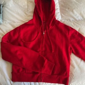 Brandy Melville Cropped Hoodie